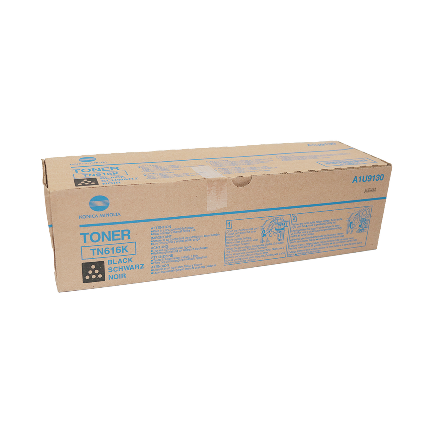 KONICA TN616K BLACK TONER - A1U9130