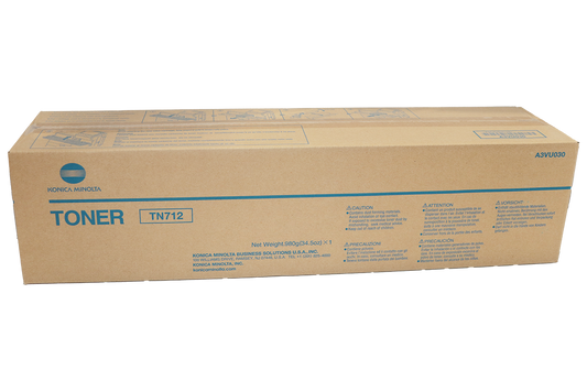 KONICA TN712 BLACK TONER - A3VU030