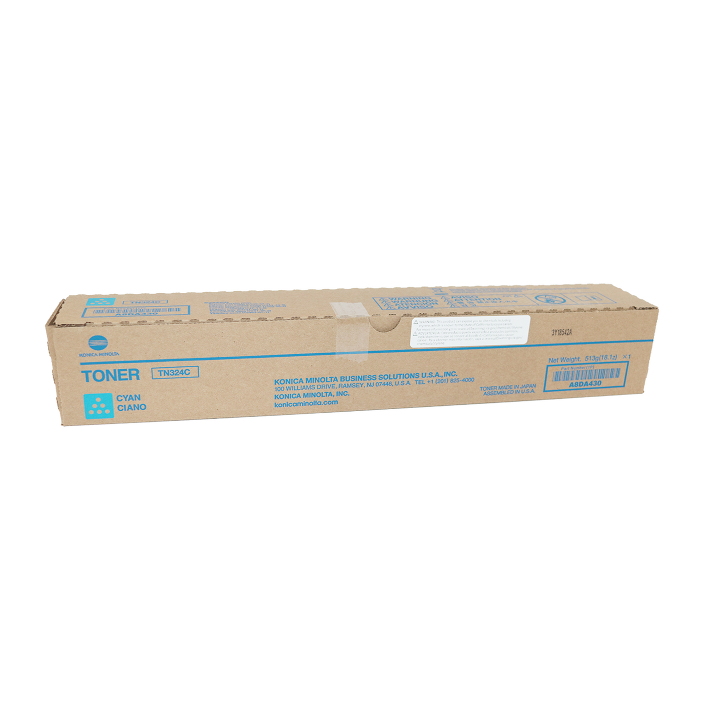 KONICA TN324C CYAN TONER - A8DA430