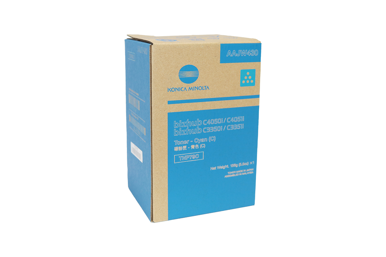 KONICA TNP79C CYAN TONER - AAJW430