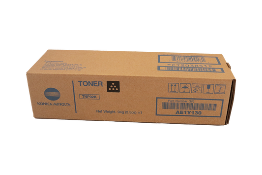 KONICA TNP92K BLACK TONER - AE1Y130