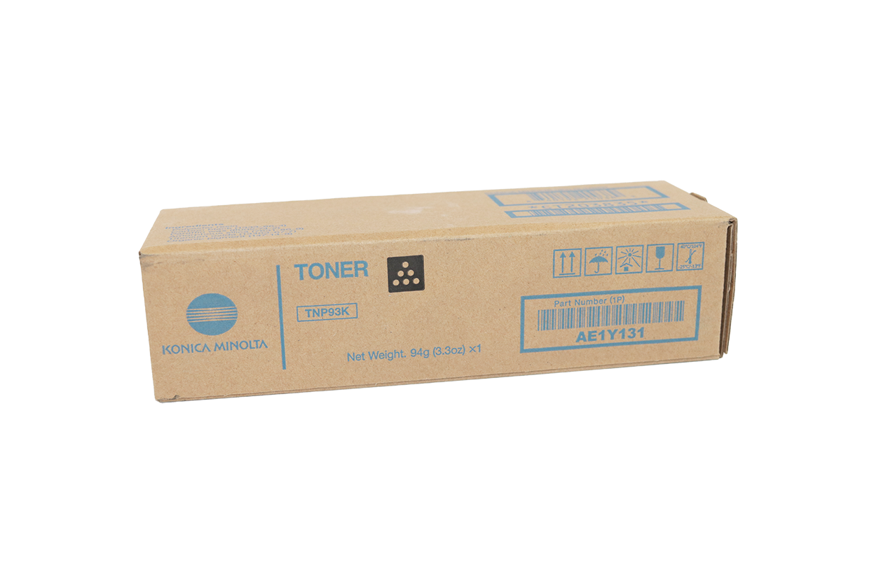 KONICA TNP93K BLACK TONER - AE1Y131