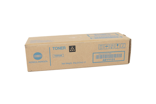 KONICA TNP93K BLACK TONER - AE1Y131