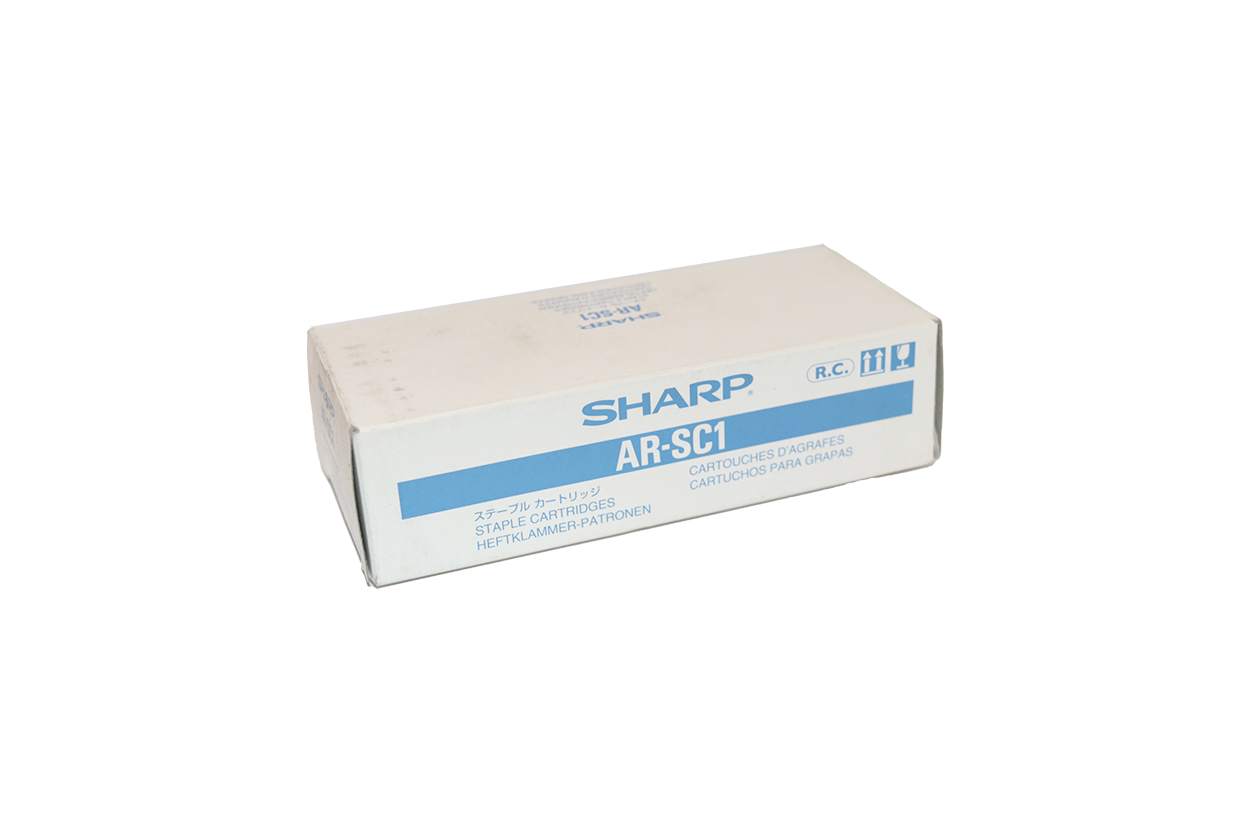 SHARP COPIER STAPLES (1 BOX OF THREE) - ARSC1