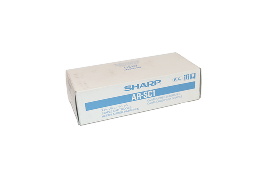 SHARP COPIER STAPLES (1 BOX OF THREE) - ARSC1