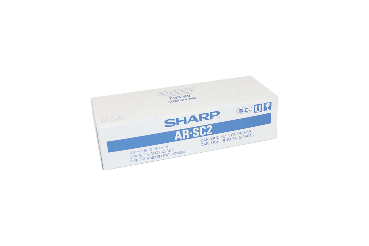 SHARP COPIER STAPLES (1 BOX OF THREE) - ARSC2