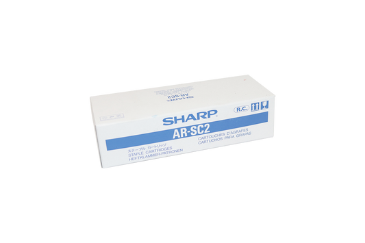 SHARP COPIER STAPLES (1 BOX OF THREE) - ARSC2