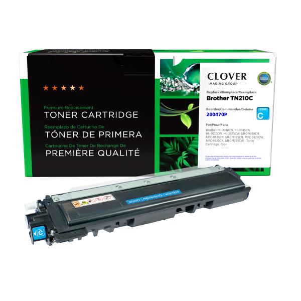 REMANUFACTURED BROTHER CYAN TONER CARTRIDGE  - TN210C