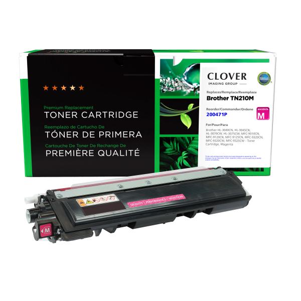 REMANUFACTURED BROTHER MAGENTA TONER CARTRIDGE  - TN210M