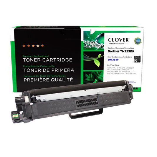 REMANUFACTURED BROTHER BLACK TONER CARTRIDGE  - TN223BK