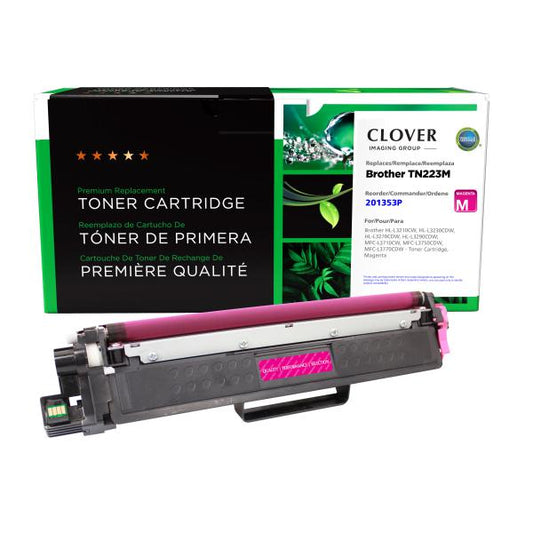 REMANUFACTURED BROTHER MAGENTA TONER CARTRIDGE  - TN223M