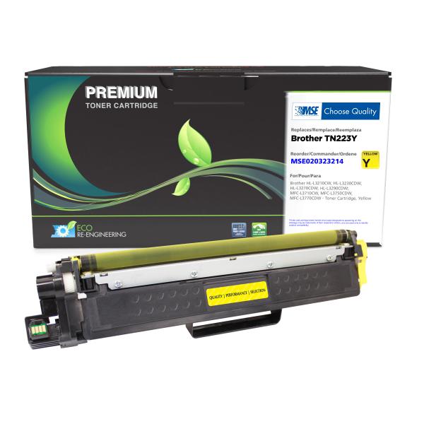 BROTHER MSE REMANUFACTURED YELLOW TONER