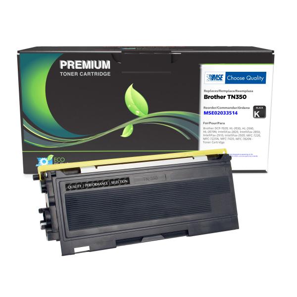 MSE REMANUFACTURED BROTHER TONER CARTRIDGE  - TN350