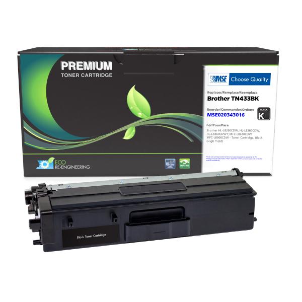 BROTHER MSE REMANUFACTURED HIGH YIELD BLACK TONER