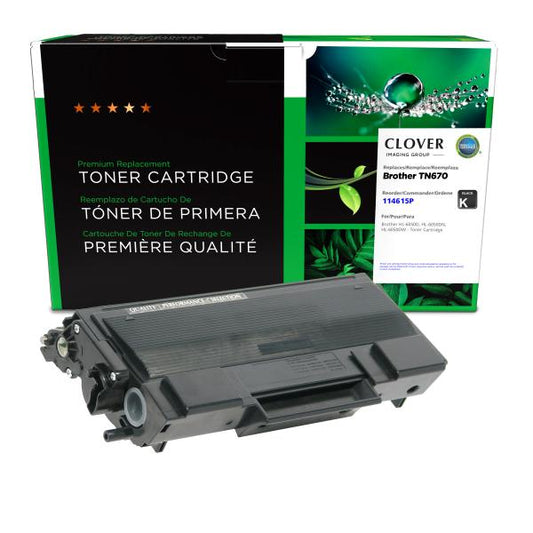 REMANUFACTURED BROTHER TONER CARTRIDGE  - TN670