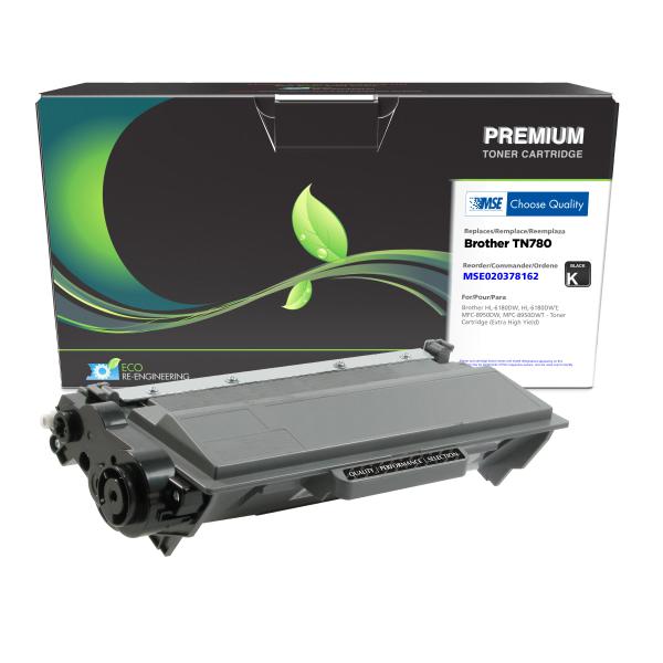 MSE REMANUFACTURED BROTHER EXTRA HIGH YIELD TONER CARTRIDGE  - TN780