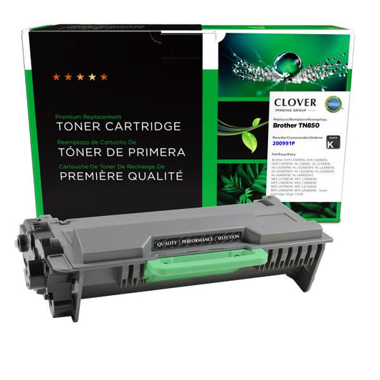 REMANUFACTURED BROTHER HIGH YIELD TONER CARTRIDGE  - TN850