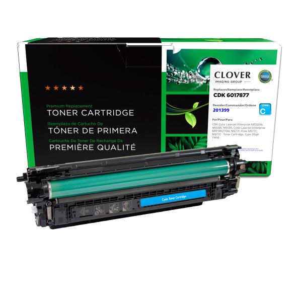 REMANUFACTURED CDK HIGH YIELD CYAN TONER CARTRIDGE  - 6017877