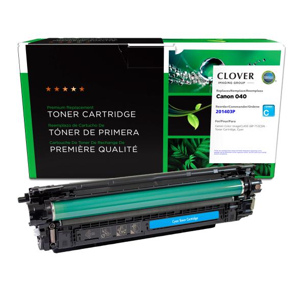 REMANUFACTURED CANON CYAN TONER CARTRIDGE  - 0458C001