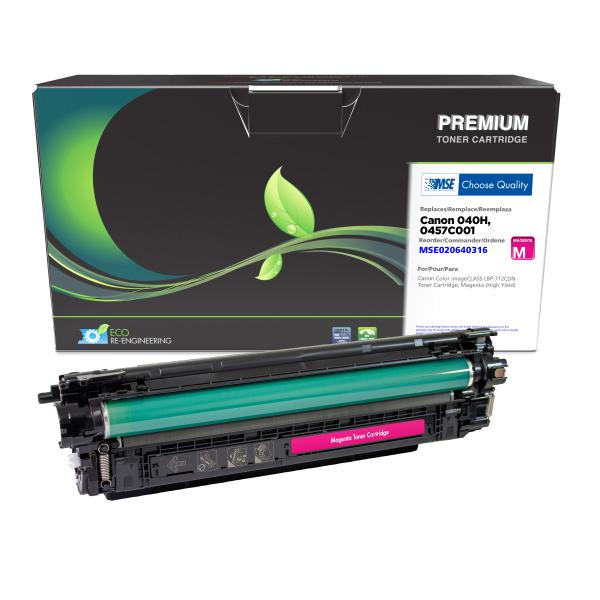 MSE REMANUFACTURED CANON HIGH YIELD MAGENTA TONER CARTRIDGE  - 0457C001