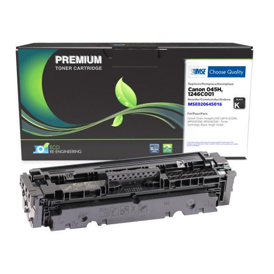 MSE REMANUFACTURED CANON HIGH YIELD BLACK TONER CARTRIDGE  - 1246C001