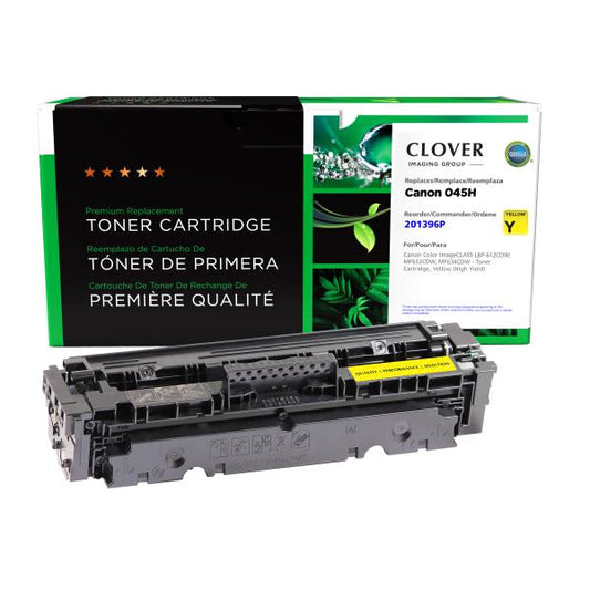 REMANUFACTURED CANON HIGH YIELD YELLOW TONER CARTRIDGE  - 1243C001