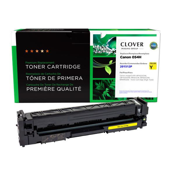 REMANUFACTURED CANON HIGH YIELD YELLOW TONER CARTRIDGE  - 3025C001