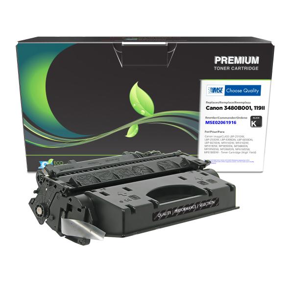 MSE REMANUFACTURED CANON TONER CARTRIDGE  - 3480B001