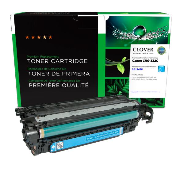 REMANUFACTURED CANON CYAN TONER CARTRIDGE  - 6262B012AA