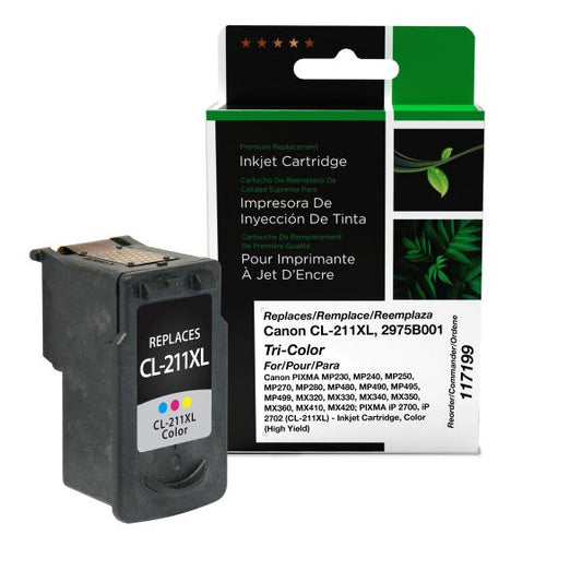 REMANUFACTURED CANON HIGH YIELD COLOR INK CARTRIDGE  - 2975B001