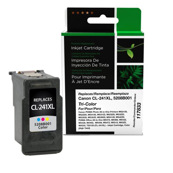 REMANUFACTURED CANON HIGH YIELD COLOR INK CARTRIDGE  - 5208B001