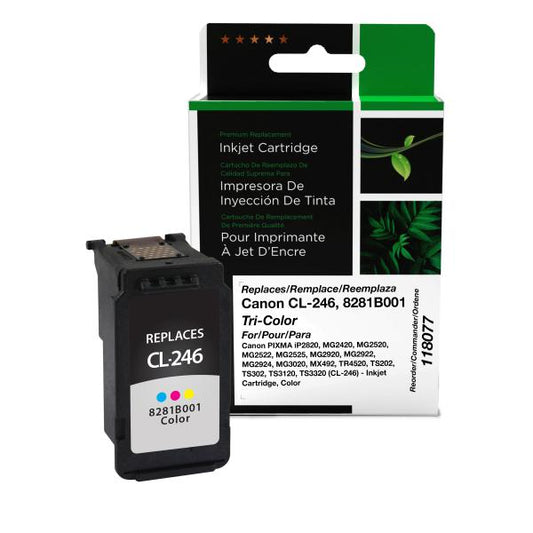 REMANUFACTURED CANON COLOR INK CARTRIDGE  - 8281B001