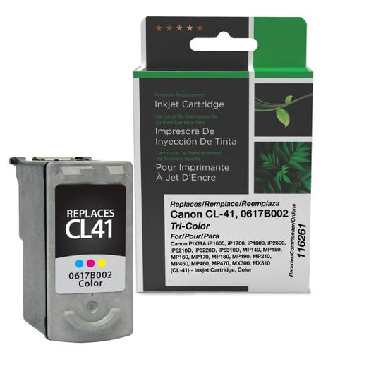 REMANUFACTURED CANON COLOR INK CARTRIDGE  - 0617B002