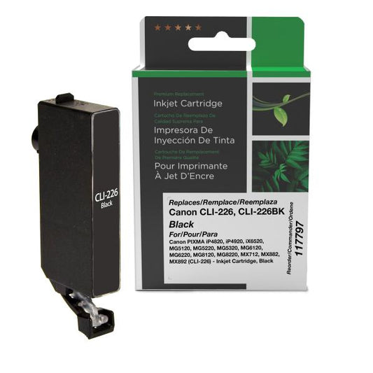 REMANUFACTURED CANON BLACK INK CARTRIDGE  - 4546B001