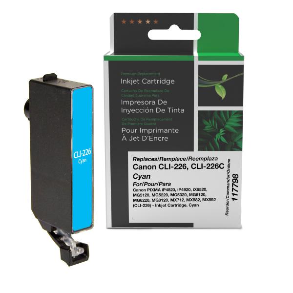 REMANUFACTURED CANON CYAN INK CARTRIDGE  - 4547B001