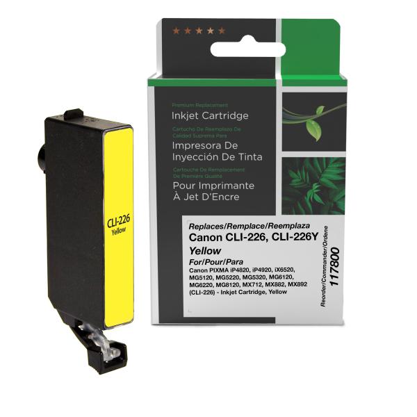 REMANUFACTURED CANON YELLOW INK CARTRIDGE  - 4549B001