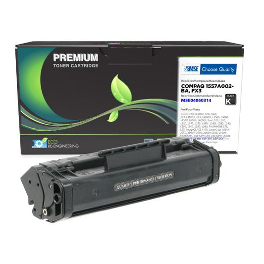 MSE REMANUFACTURED CANON TONER CARTRIDGE  - 1557A002BA