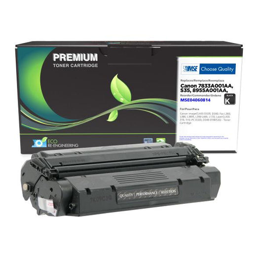 MSE REMANUFACTURED CANON UNIVERSAL TONER CARTRIDGE  - 7833A001AA, 8955A001AA