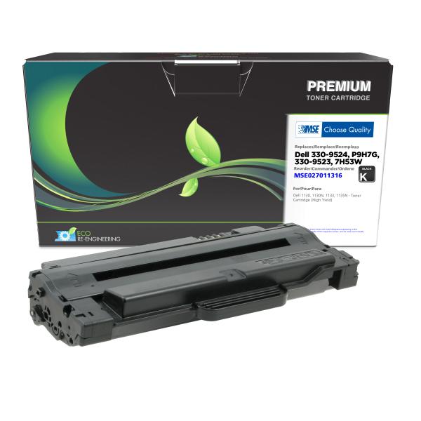 MSE REMANUFACTURED DELL HIGH YIELD TONER CARTRIDGE  - 330-9524, P9H7G, 330-9523, 7H53W