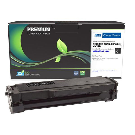 REMANUFACTURED DELL TONER CARTRIDGE  - 331-7335, HF44N, YK1PM