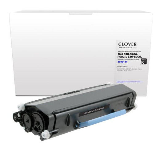 REMANUFACTURED DELL HIGH YIELD TONER CARTRIDGE  - 330-5206, P982R, 330-5209, P981R, W896P, 330-8987, HMHW3, 330-8573, N27GW