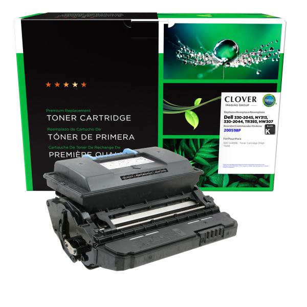 REMANUFACTURED DELL HIGH YIELD TONER CARTRIDGE  - 330-2045, NY313, 330-2044, TR393, HW307