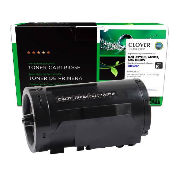 REMANUFACTURED DELL EXTRA HIGH YIELD TONER CARTRIDGE  - J9Y0C, 74NC3, 593-BBBW