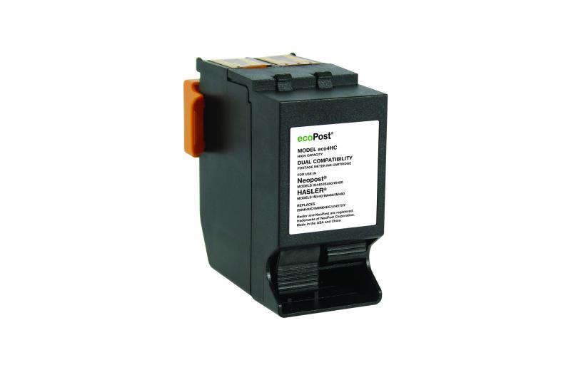 NON-OEM NEOPOST NEW HIGH CAPACITY POSTAGE METER RED INK CARTRIDGE  - ISINK4HC, IMINK4HC, 4145711Y, ININK67HC