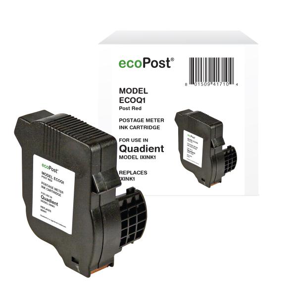 QUADIENT REMANUFACTURED POSTAGE METER RED INK