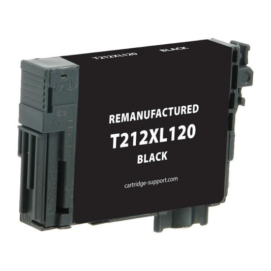 REMANUFACTURED EPSON EPSON HIGH CAPACITY BLACK INK CARTRIDGE  - T212XL, T212XL120