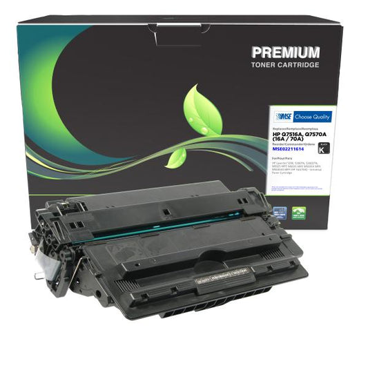 MSE REMANUFACTURED HP TONER CARTRIDGE  - Q7516A, Q7570A