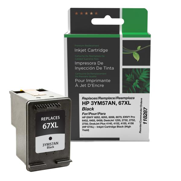 REMANUFACTURED HP HIGH YIELD BLACK INK CARTRIDGE  - 3YM57AN