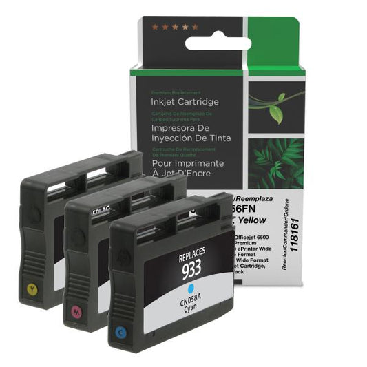 REMANUFACTURED HP CYAN, MAGENTA, YELLOW INK CARTRIDGES  - N9H56FN