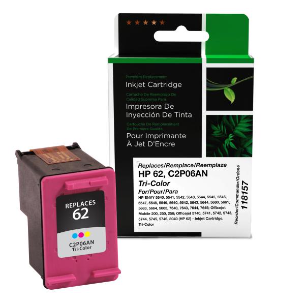 REMANUFACTURED HP TRI-COLOR INK CARTRIDGE  - C2P06AN